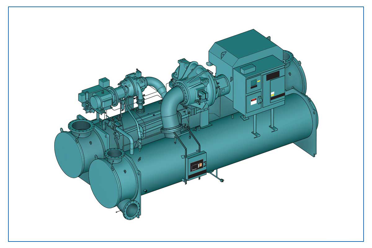 چیلر تراکمی سانتریفیوژ